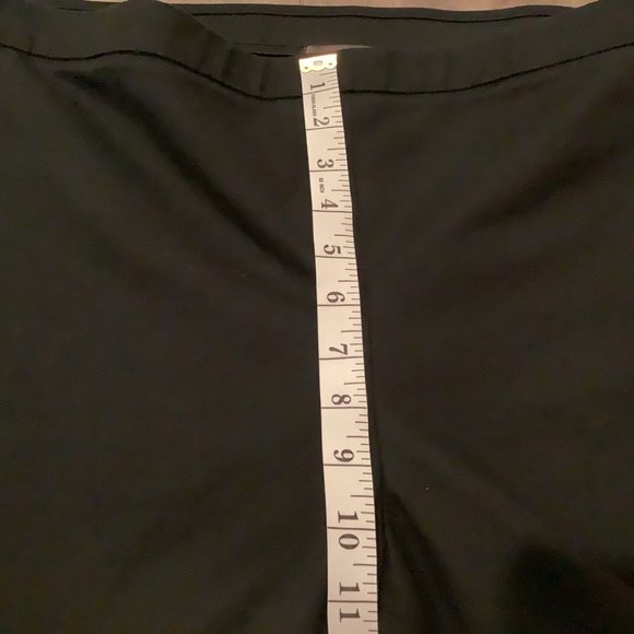 Vince Camuto Black Ponte Split Hem Cropped Pant Size Large - Picture 12 of 14